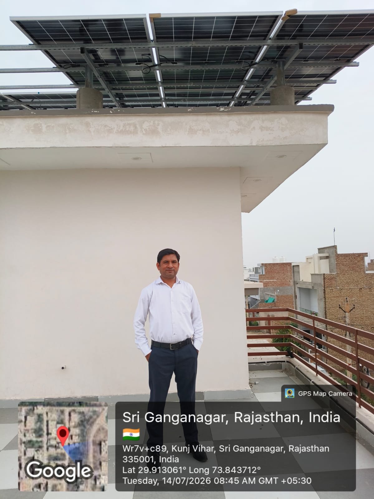 Installation at KUNJ VIHAR SRI GANGANAGAR