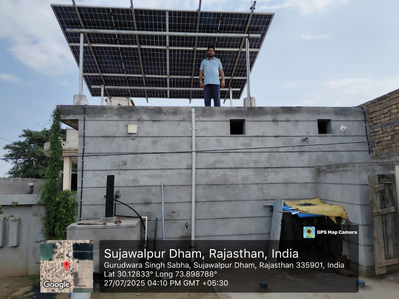 Installation at Sujawalpur Dham