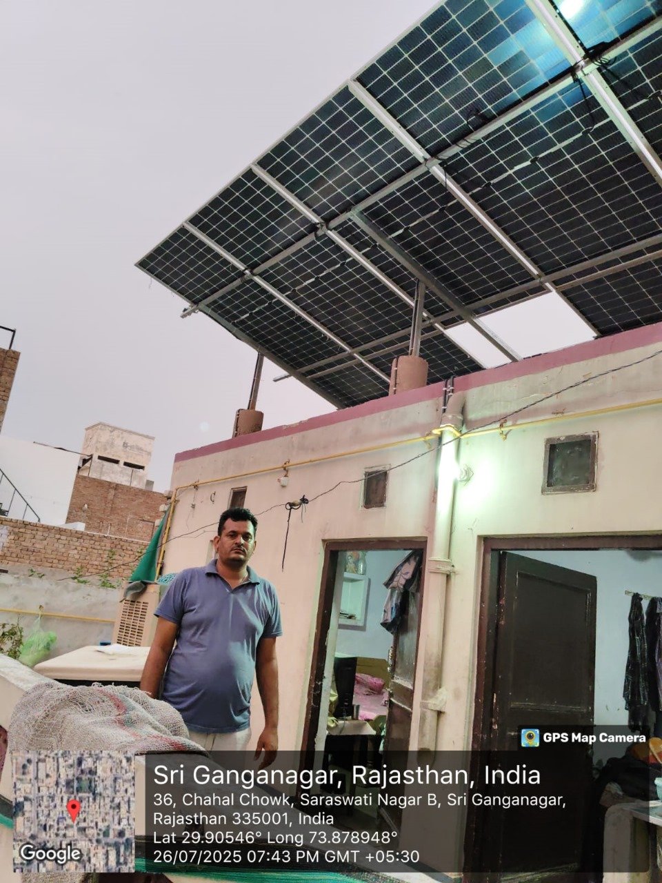 Installation at Sri Ganganagar, Rajasthan, India
