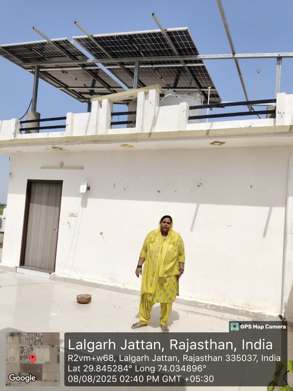 Installation at Lalgarh Jattan, Rajasthan, India