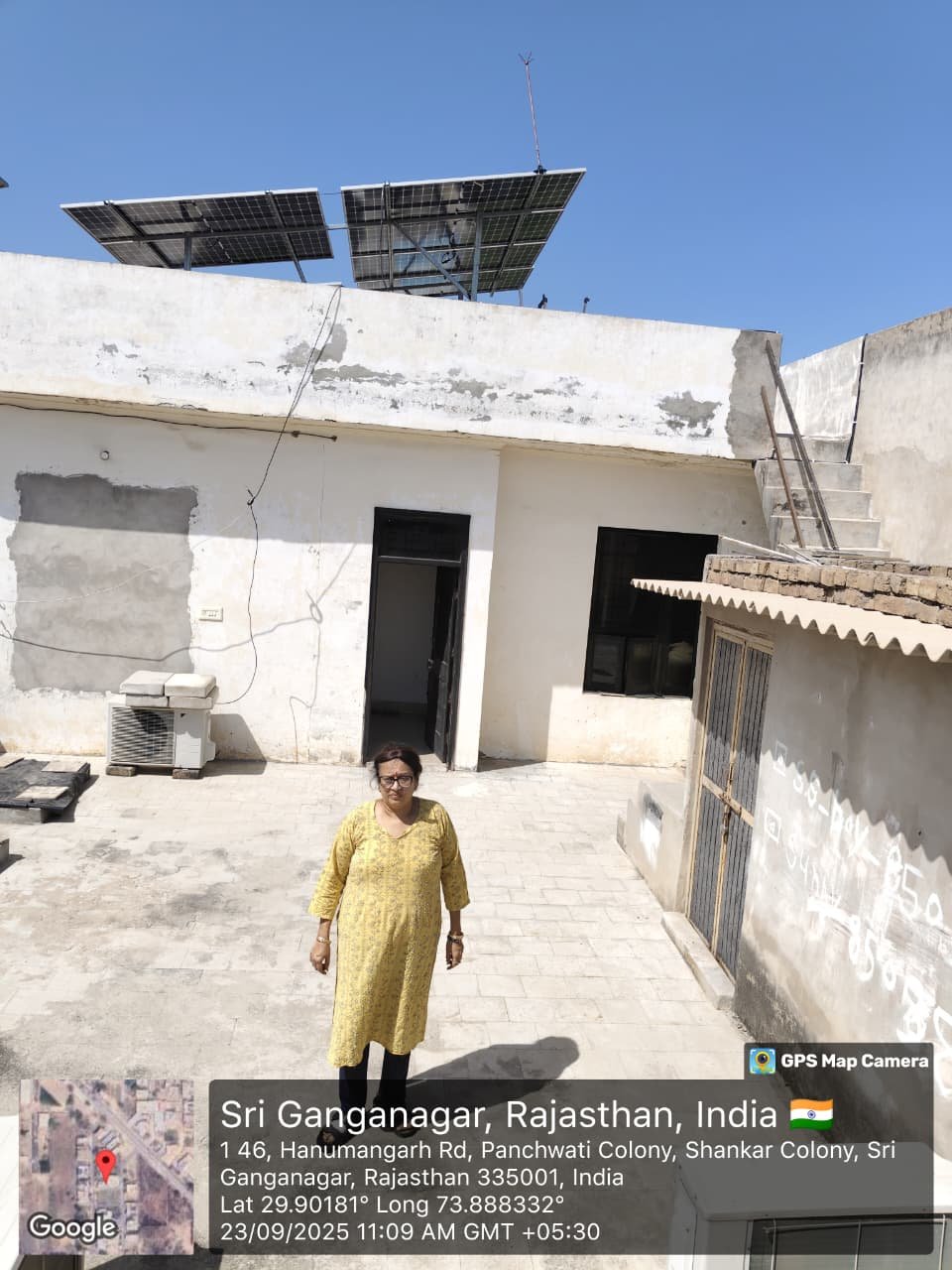 Installation at Sri Ganganagar, Rajasthan, India