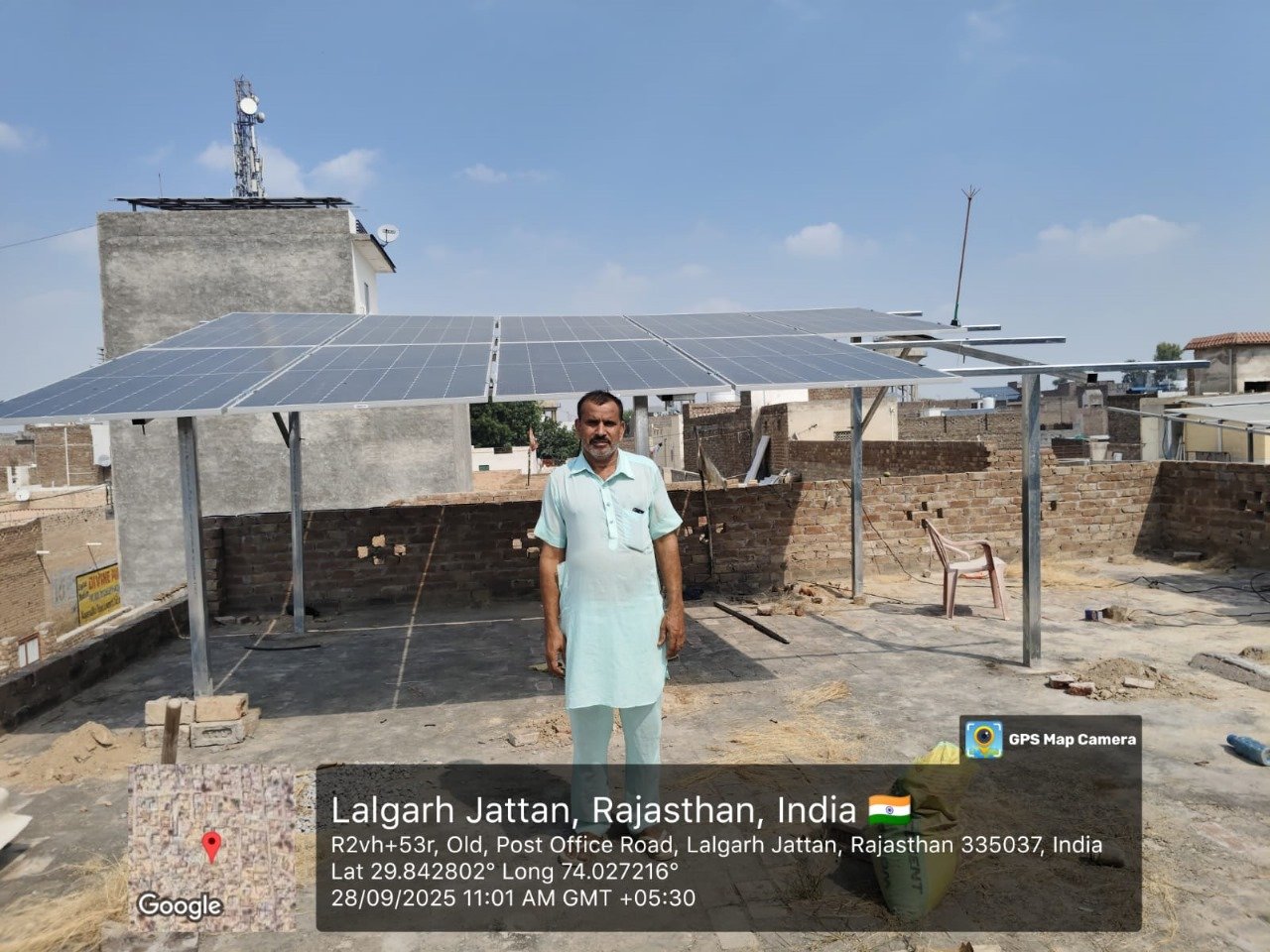 Installation at Lalgarh Jattan, Rajasthan, India