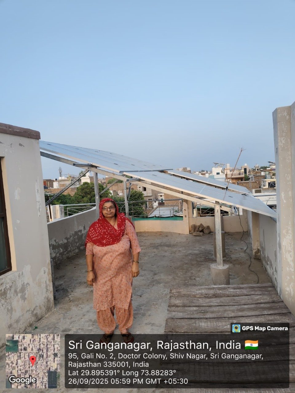 Installation at Sri Ganganagar, Rajasthan, India