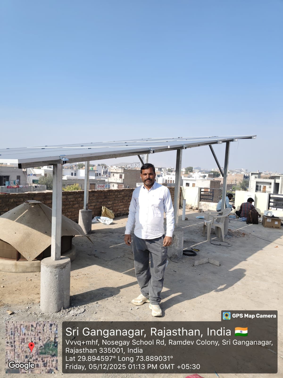 Installation at Sri Ganganagar, Rajasthan, India
