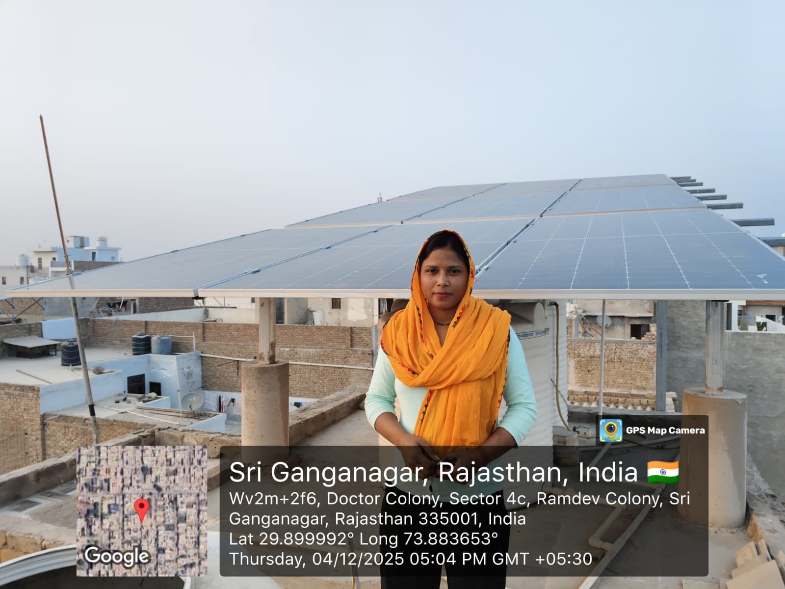 Installation at Sri Ganganagar, Rajasthan, India