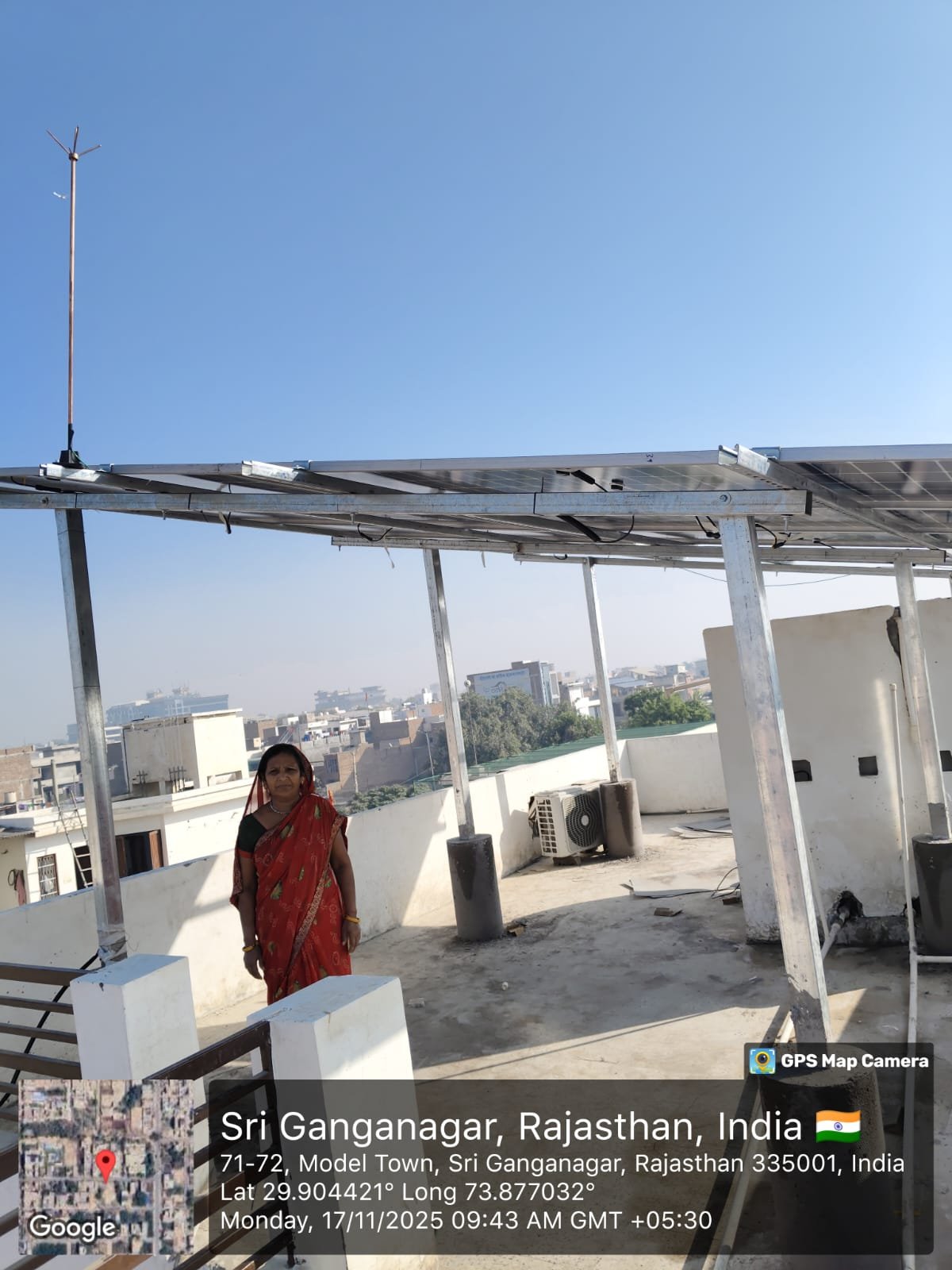 Installation at Sri Ganganagar, Rajasthan, India