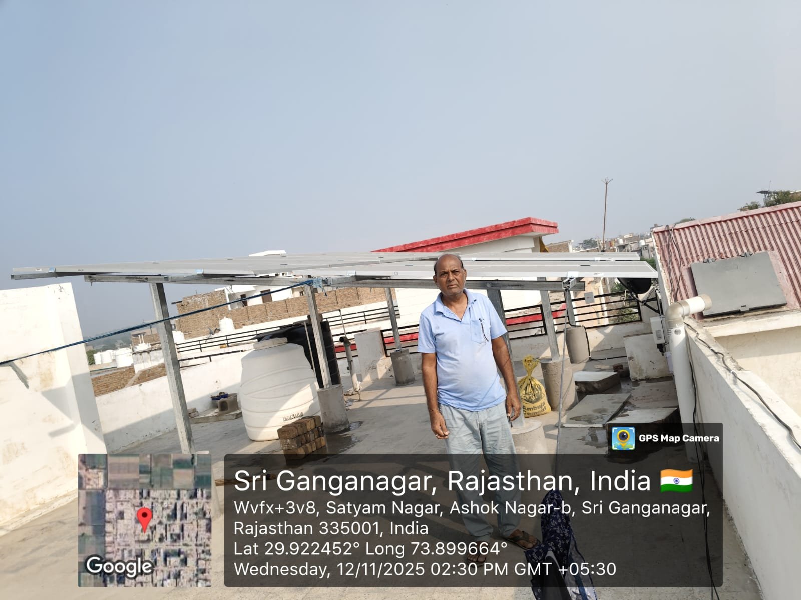 Installation at Sri Ganganagar, Rajasthan, India