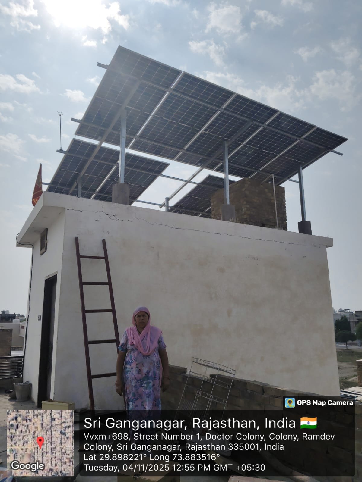 Installation at Sri Ganganagar, Rajasthan, India