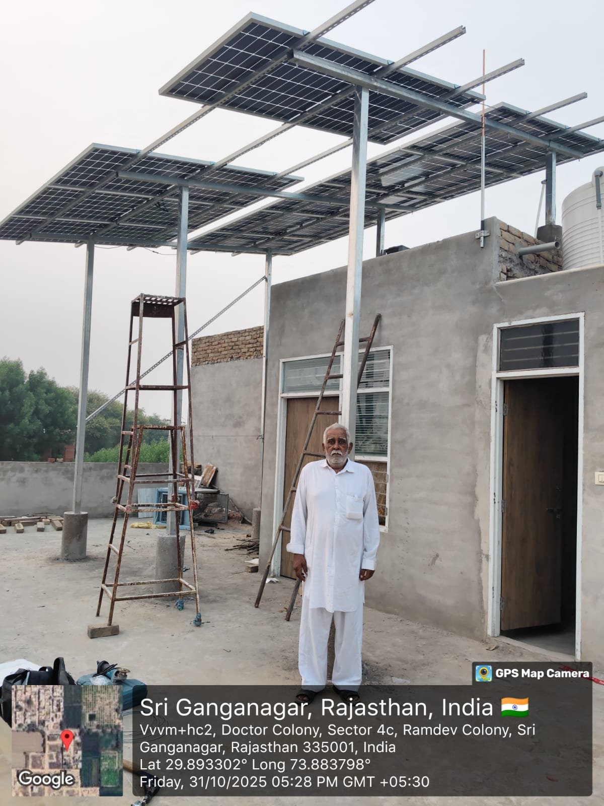 Installation at Sri Ganganagar, Rajasthan, India