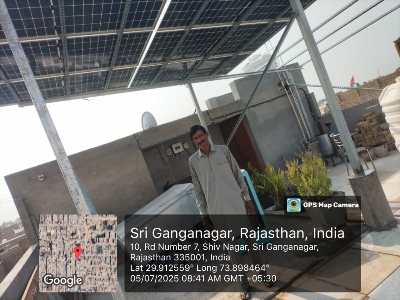 Installation at Sri Ganganagar, Rajasthan, India