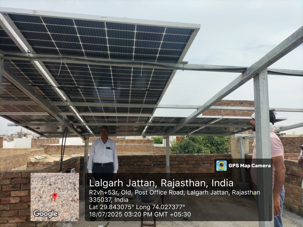 Installation at Lalgarh Jattan, Rajasthan, India