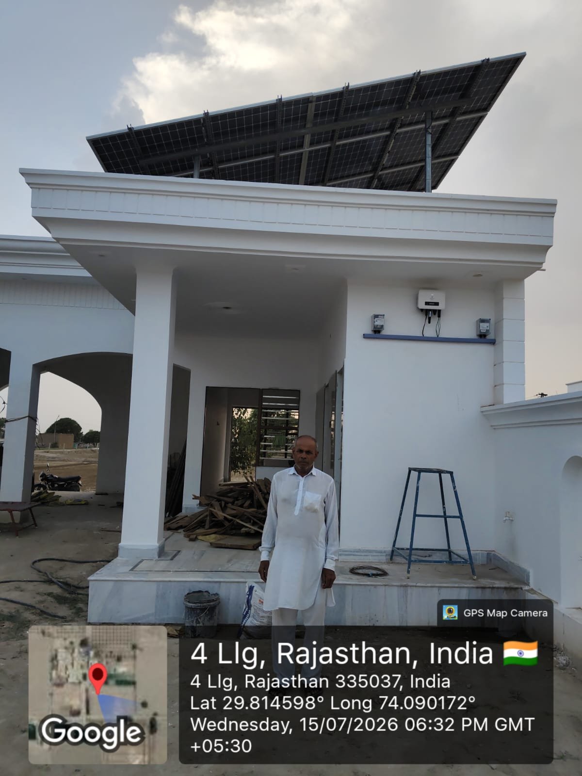 Installation at 4 LLG, Rajasthan, India