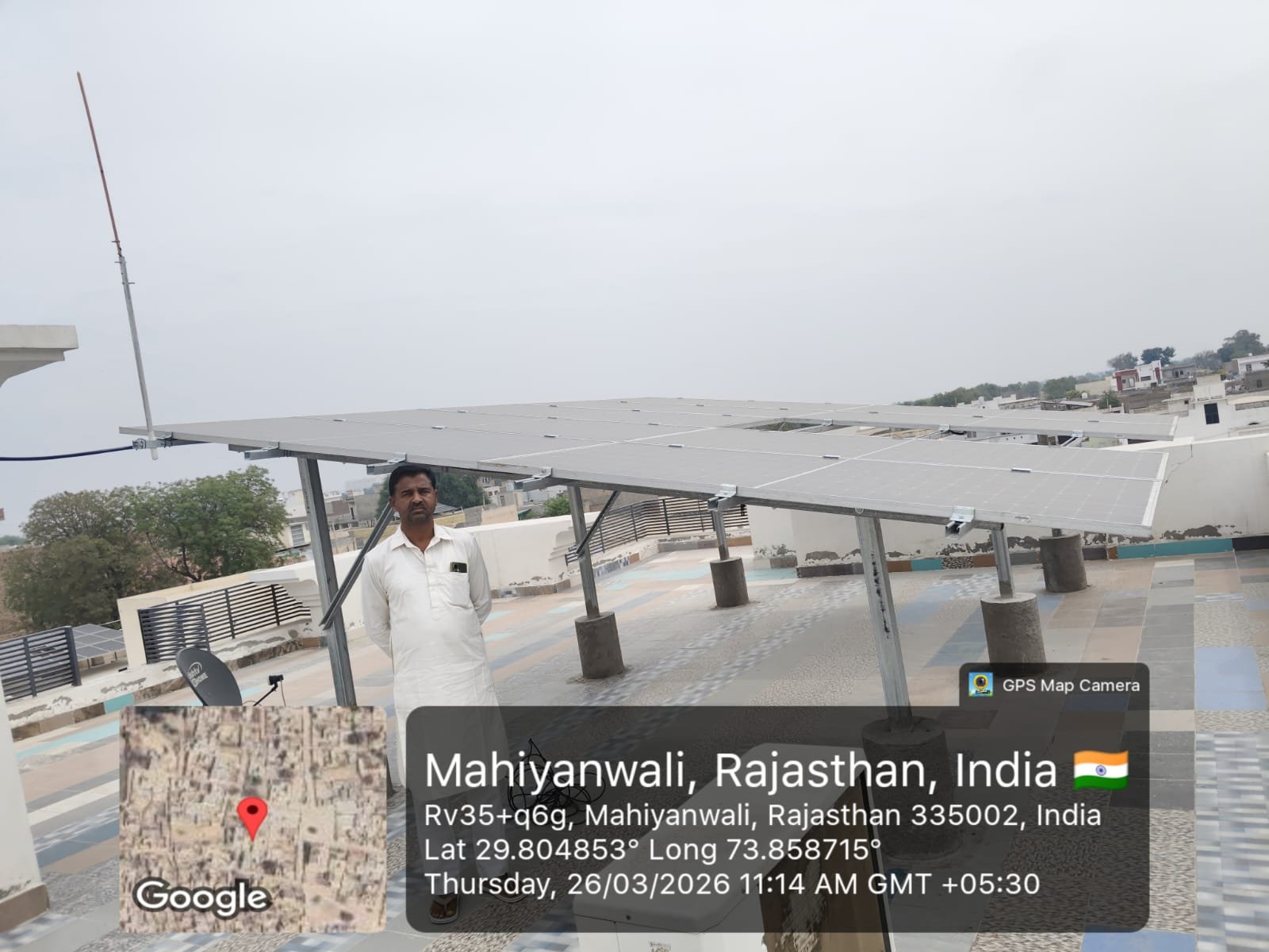 Installation at Mahiyawali, Sri Ganganagar, Rajasthan, India