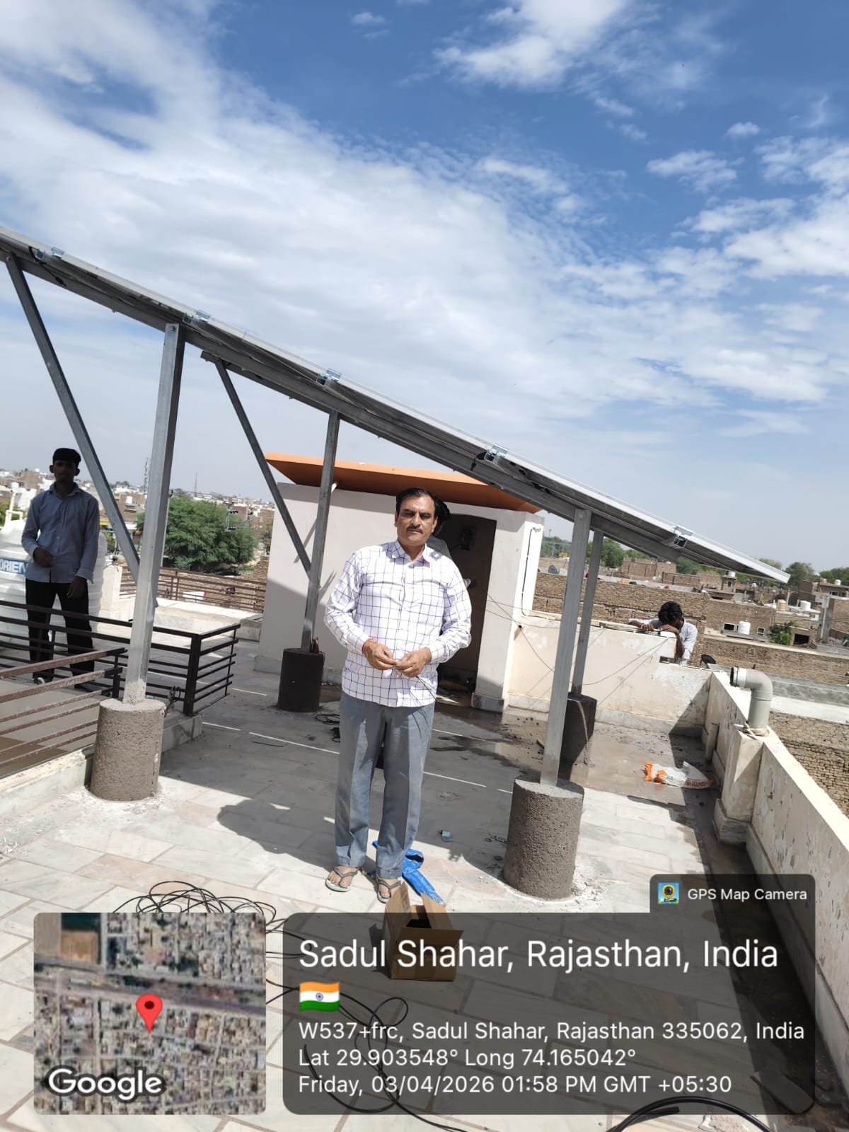 Installation at Sadul Shahar, Rajasthan