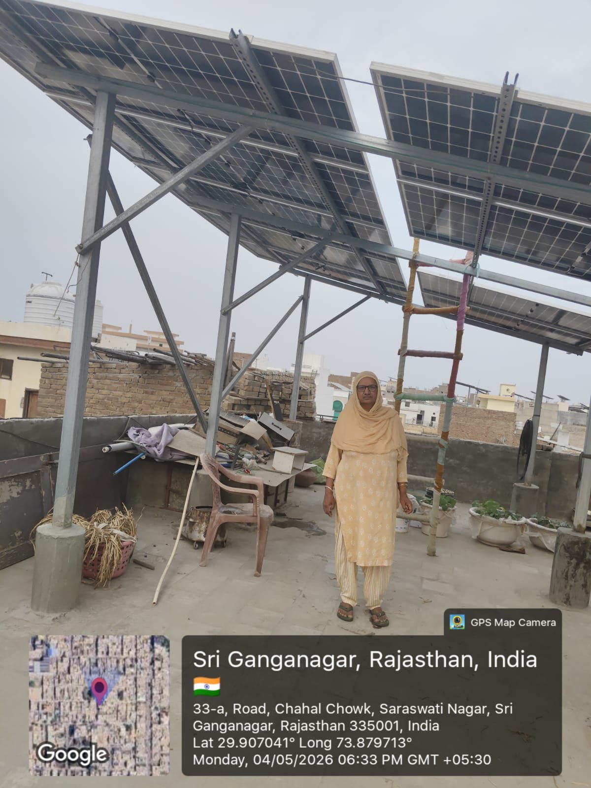 Installation at Sri Ganganagar, Rajasthan, India