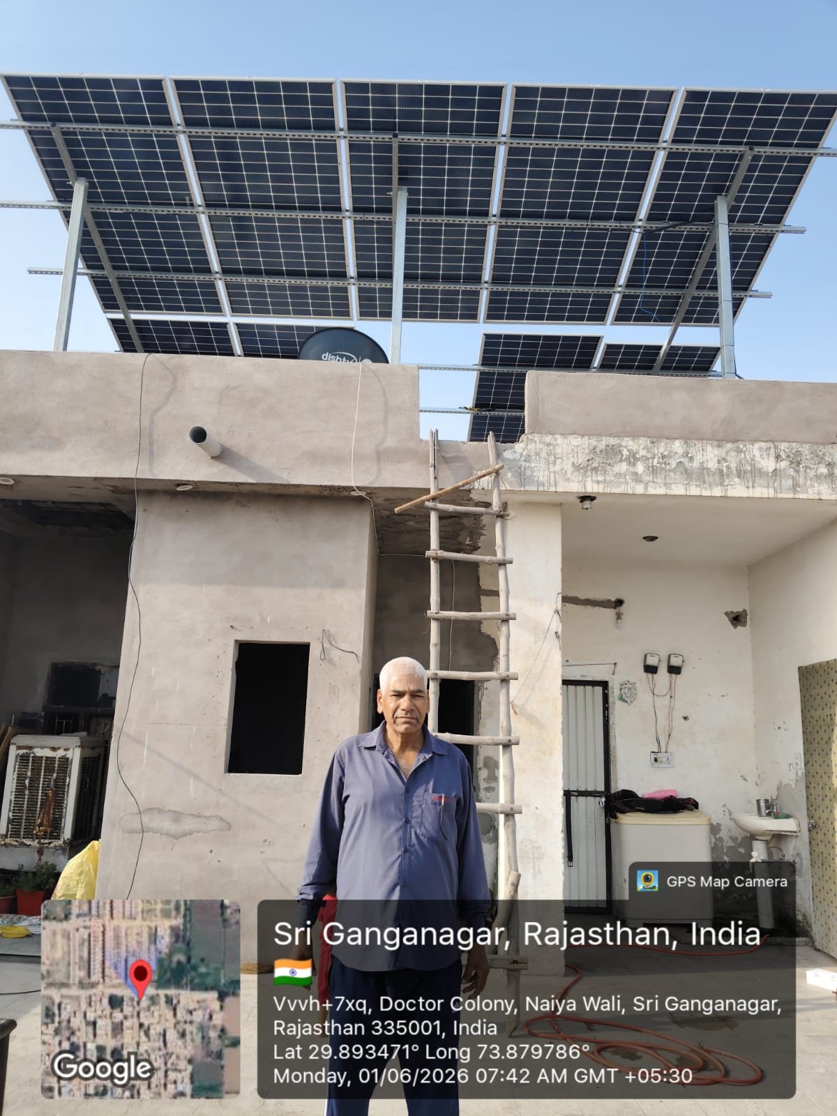 Installation at Sri Ganganagar, Rajasthan, India