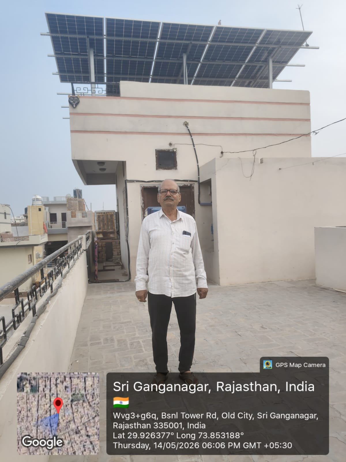 Installation at Sri Ganganagar, Rajasthan, India
