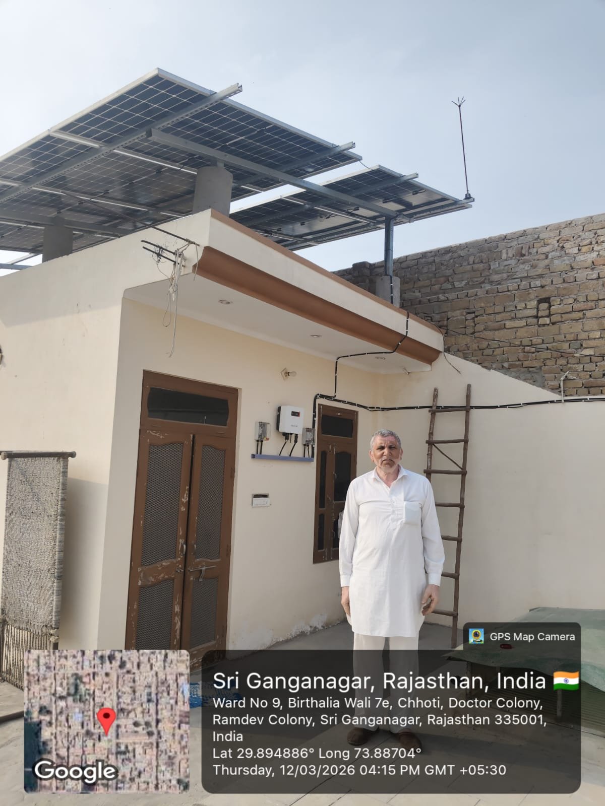 Installation at Sri Ganganagar, Rajasthan, India