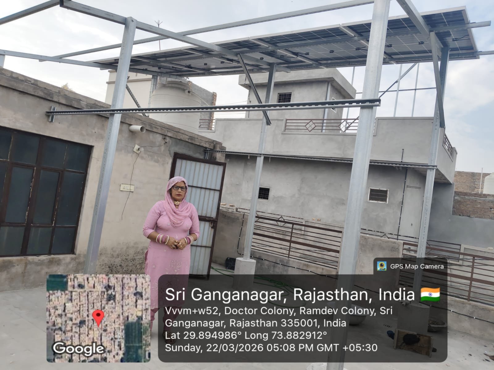 Installation at Sri Ganganagar, Rajasthan, India
