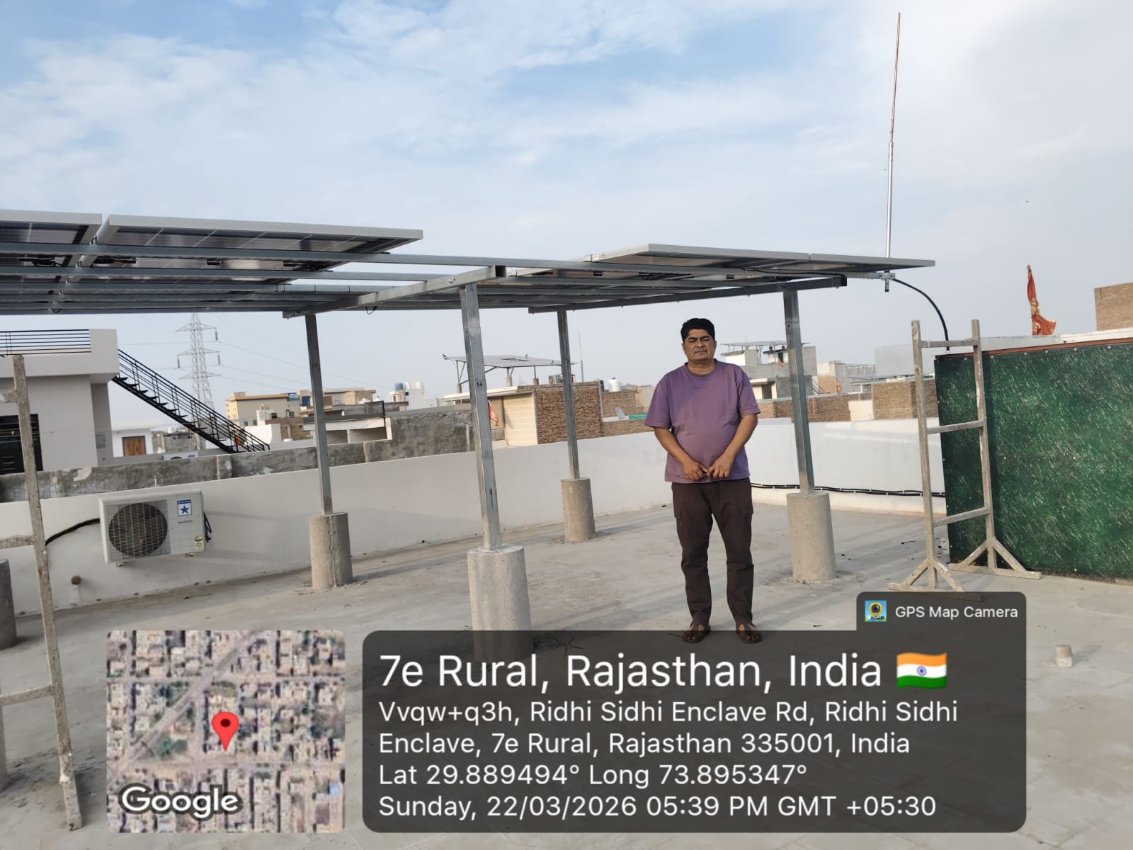 Installation at 7 E Rural, Rajasthan, India