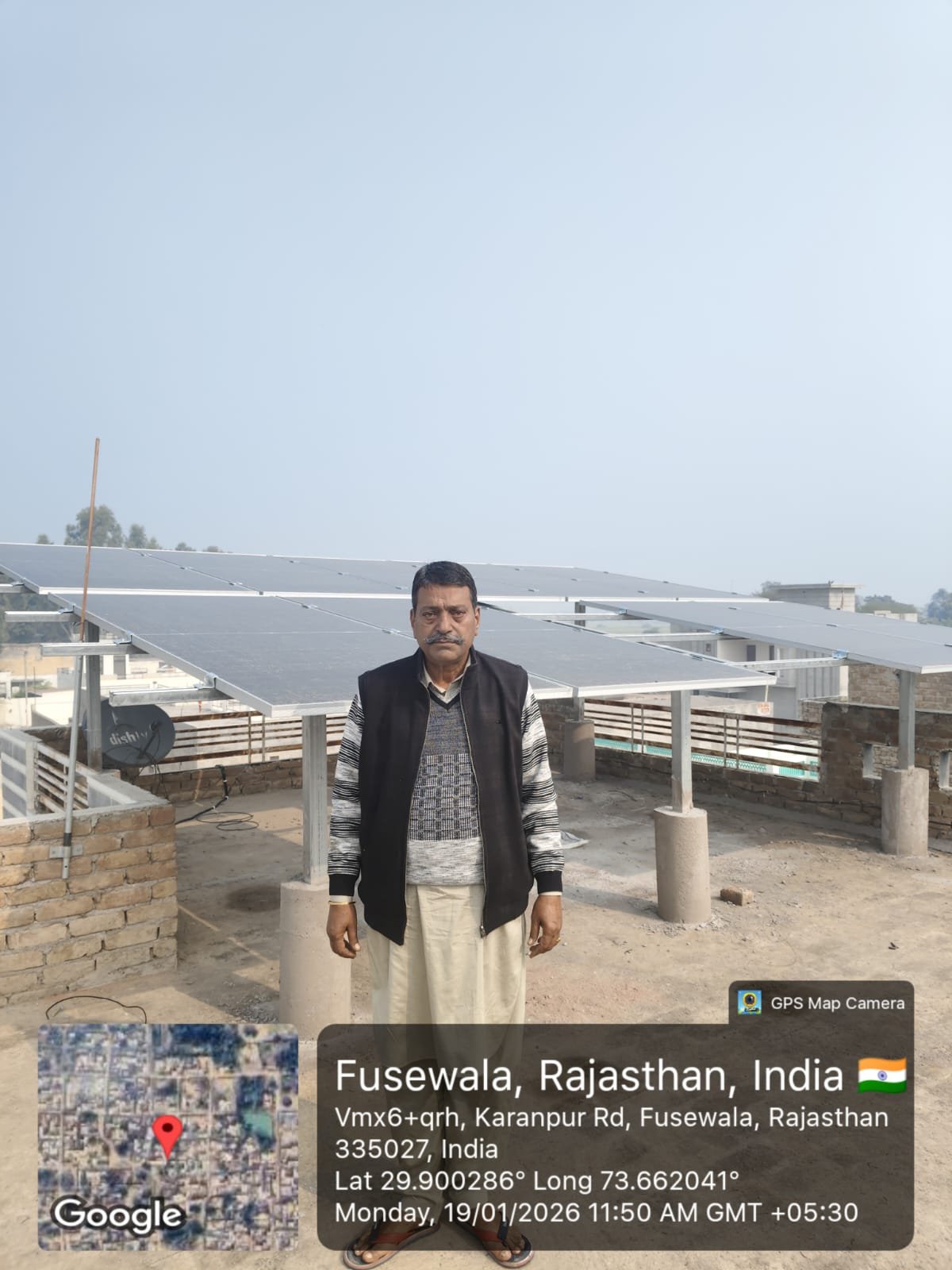 Installation at Fusewala, Rajasthan, India