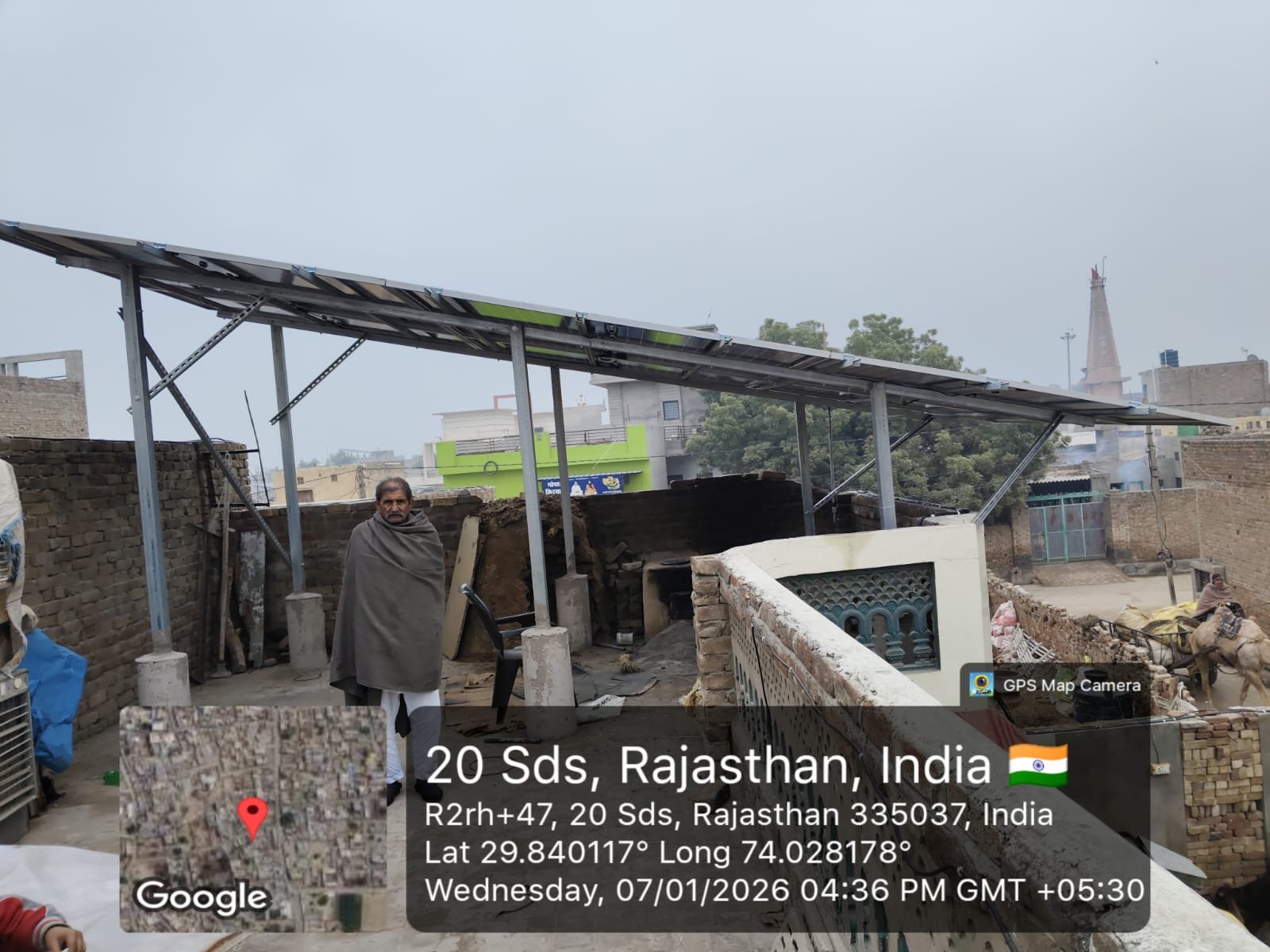 Installation at 20 SDS, Lalgarh Jattan, Rajasthan, India