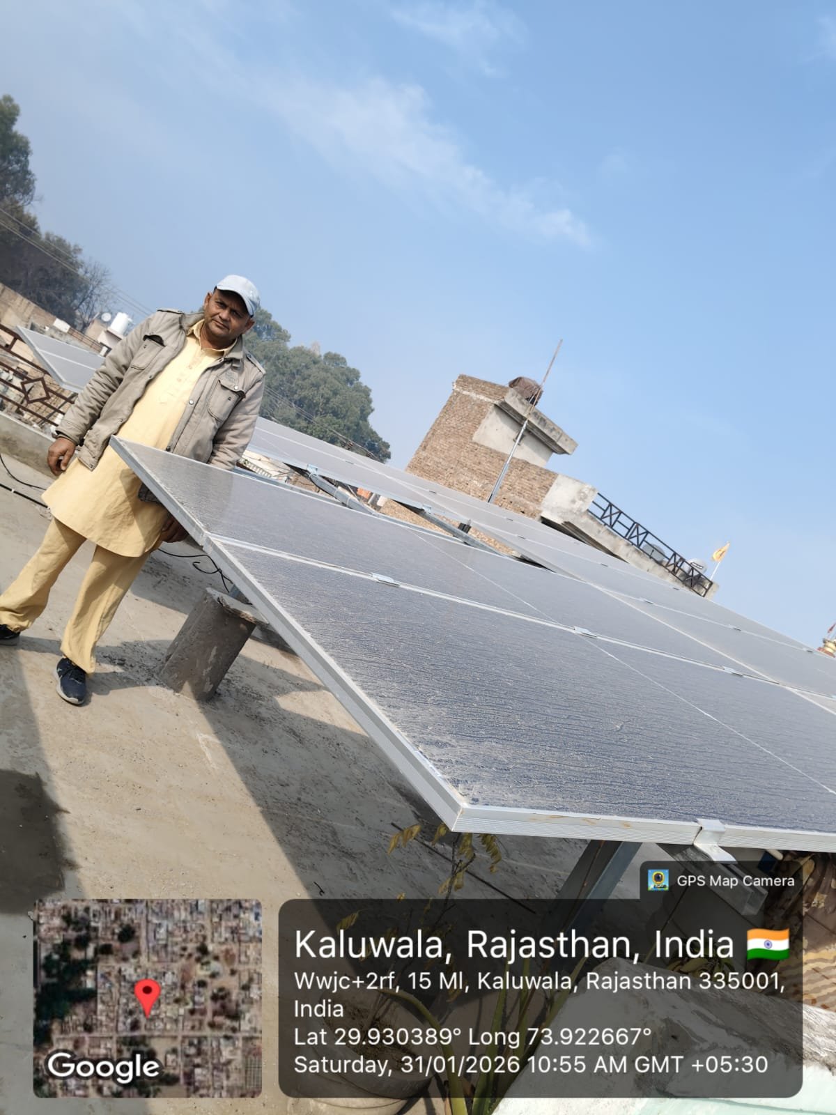 Installation at Kaluwala, Rajasthan, India