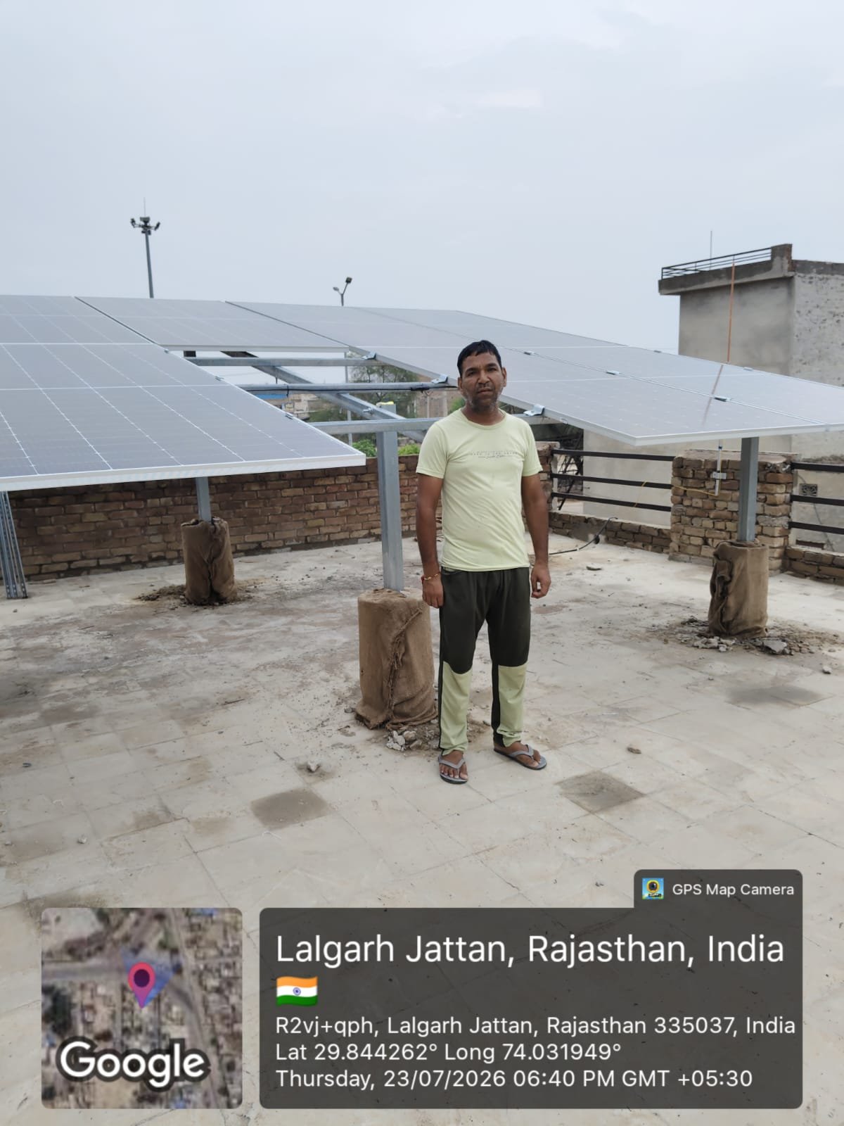 Installation at Lalgarh Jattan, Rajasthan, India