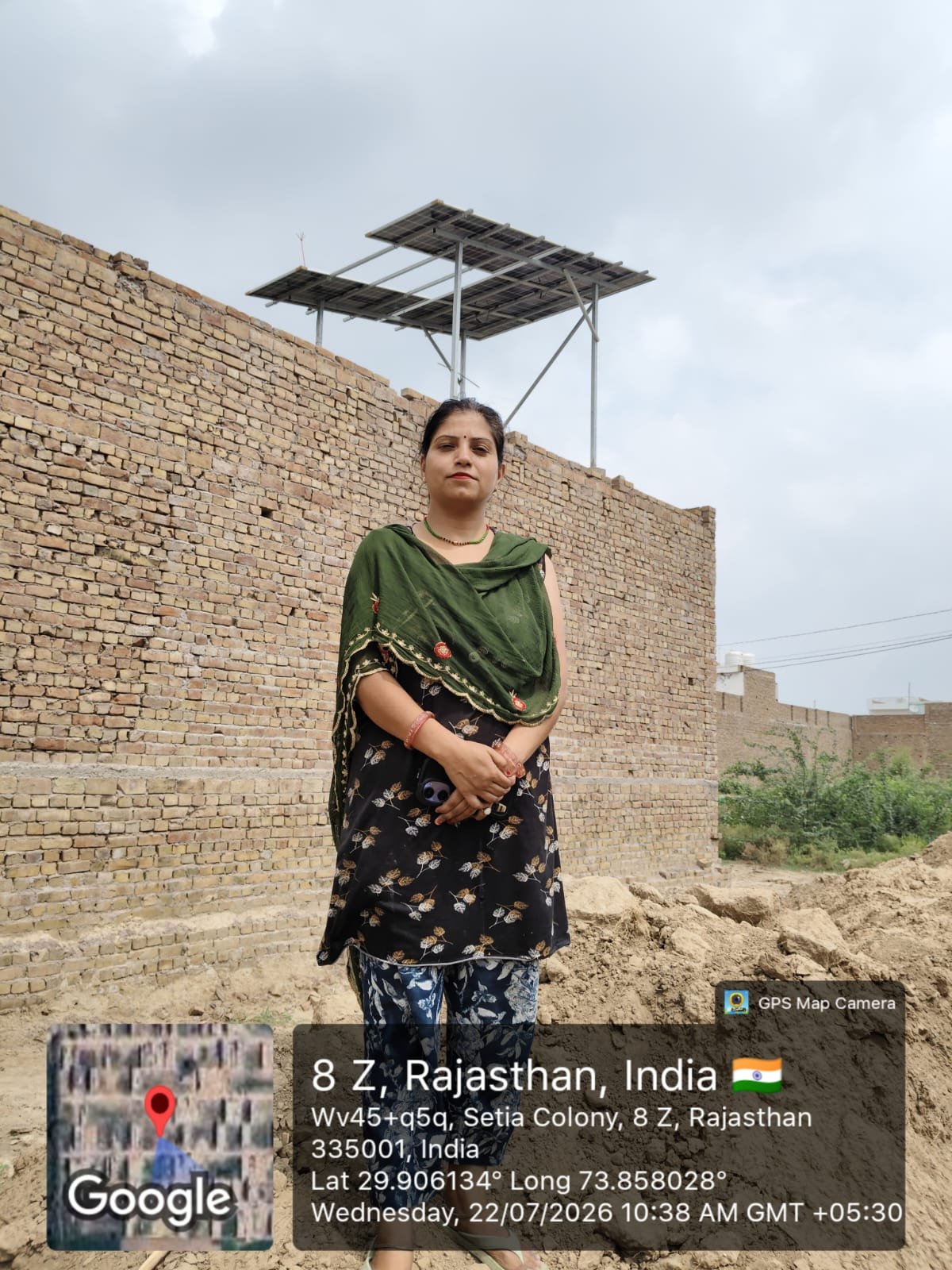 Installation at 8 Z, Rajasthan, India