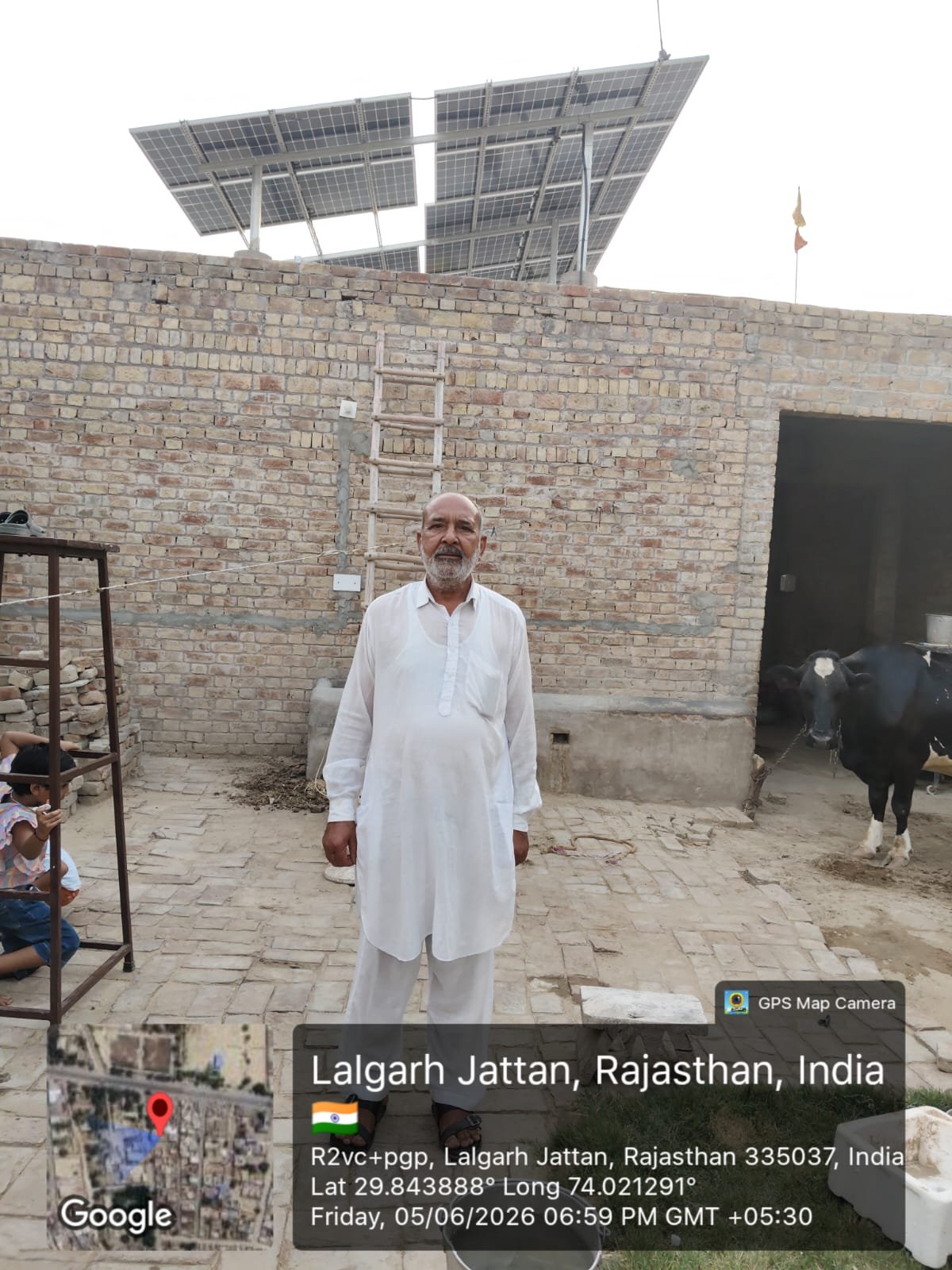 Installation at Lalgarh Jattan, Rajasthan, India