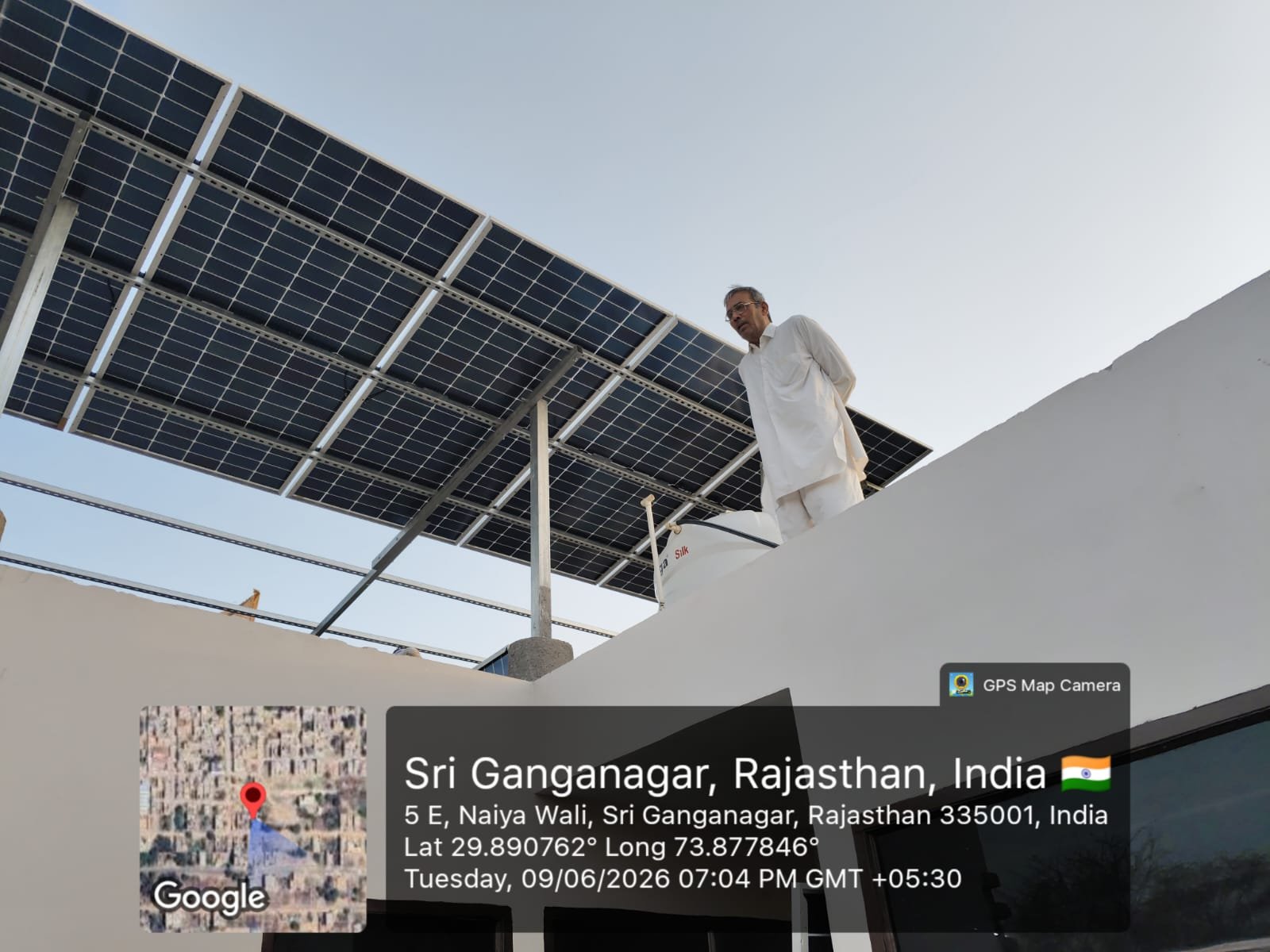 Installation at Sri Ganganagar, Rajasthan, India